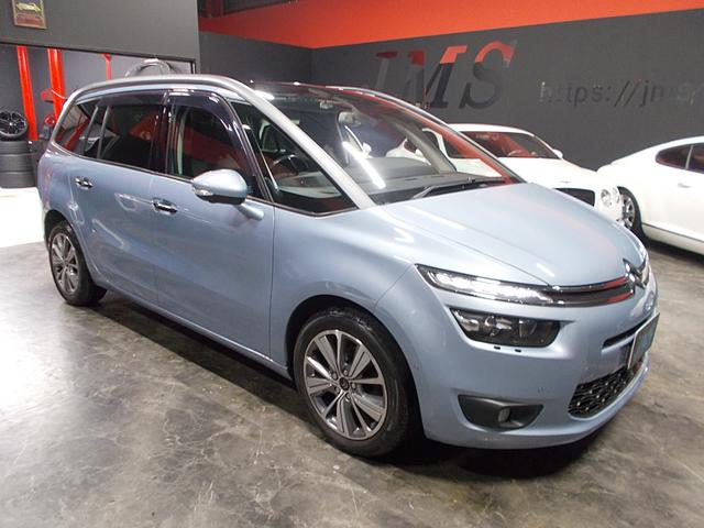 グランドC4 ピカソ エクスクルーシブ アルミ付8本 衝突軽減ブレーキ レーンキープ アダプティブクルーズコントロール 3列シート 純正SDナビ Bカメラ 360°カメラ ブルートゥース USB スペアキー ETC クルーズコントロール(5枚目)