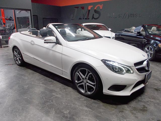 Eクラス E250カブリオレ ディーラー整備車両 整備記録簿 2014年モデル レーダーセーフティパッケージ 衝突軽減ブレーキシステム 電動オープン 革シート 18インチ ナビ地デジBカメラ 360°カメラ ブルートゥース USB(5枚目)