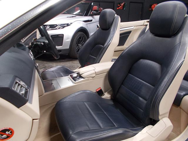 Eクラス E250カブリオレ ディーラー整備車両 整備記録簿 2014年モデル レーダーセーフティパッケージ 衝突軽減ブレーキシステム 電動オープン 革シート 18インチ ナビ地デジBカメラ 360°カメラ ブルートゥース USB(15枚目)