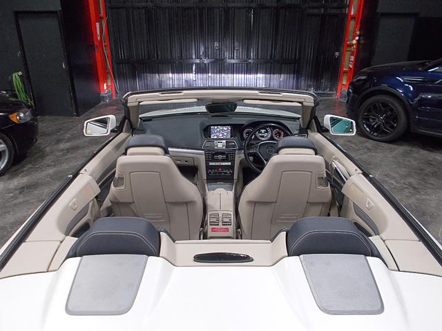 Eクラス E250カブリオレ ディーラー整備車両 整備記録簿 2014年モデル レーダーセーフティパッケージ 衝突軽減ブレーキシステム 電動オープン 革シート 18インチ ナビ地デジBカメラ 360°カメラ ブルートゥース USB(18枚目)