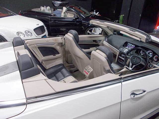 Eクラス E250カブリオレ ディーラー整備車両 整備記録簿 2014年モデル レーダーセーフティパッケージ 衝突軽減ブレーキシステム 電動オープン 革シート 18インチ ナビ地デジBカメラ 360°カメラ ブルートゥース USB(19枚目)