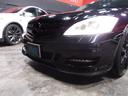 S350 2010年後期モデル ディーラー整備車両 整備記録簿 ロリンザータイプエアロ&アルミ&マフラー 社外グリル ローダウン 黒革 ナビ地デジBカメラ CD録音 ETC クルーズコントロール(25枚目)