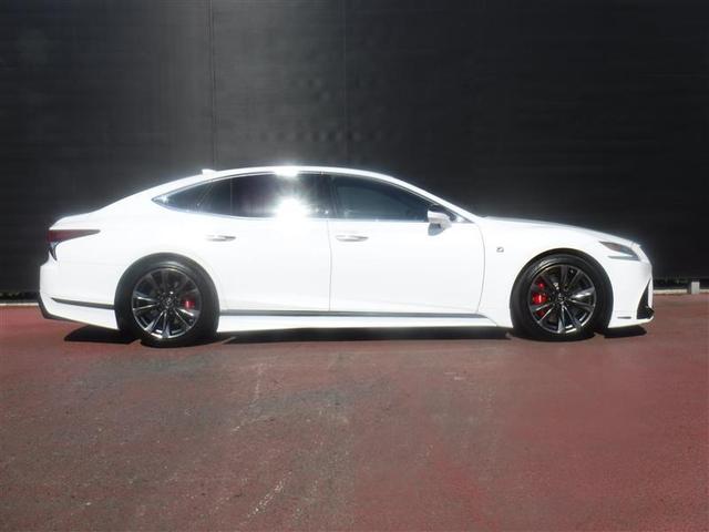 LS500 Fスポーツ 寒冷地仕様 ムーンルーフ デジタルインナーミラー ドライブレコーダー カーボンリヤスポイラー TRDフルスポイラー リモートスタートプレミアム ブレーキキャリパー赤塗装済み(4枚目)
