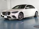 Sクラス S500 4マチックロング AMGラインパッケージ リアコンフォートPKG/ドライバーズPKG/パノラミックスライディングルーフ/ブルメスター3D/ARヘッドアップディスプレイ/3Dコックピットディスプレイ/ダイヤモンドホワイト/AMGラインPKG 中古車画像_2