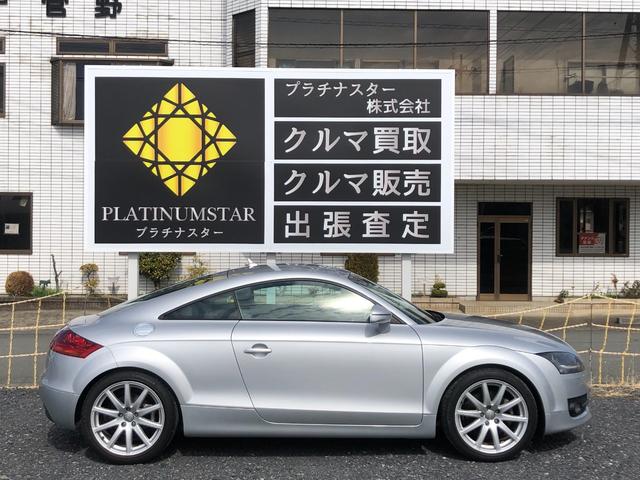 ＴＴクーペ ２．０ＴＦＳＩ　クワトロ　走行６．６万キロ・２リッター４気筒ターボエンジン・４ＷＤ・禁煙・純正ＨＤＤナビ・フルセグＴＶ・バックカメラ・パワーシート・ＥＴＣ・取説・ディーラー整備記録簿・キセノン・純正１８インチ・パドルシフト（3枚目）