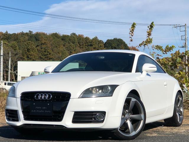 TTクーペ 2.0TFSI 禁煙・カギ2本・記録簿・純正HDDナビ・Bluetooth・地デジTV・バックカメラ・取説・本革シート・シートヒーター・純正オプション19インチアルミ・キセノン・ヘッドライトウォッシャー・パドルシフト(4枚目)