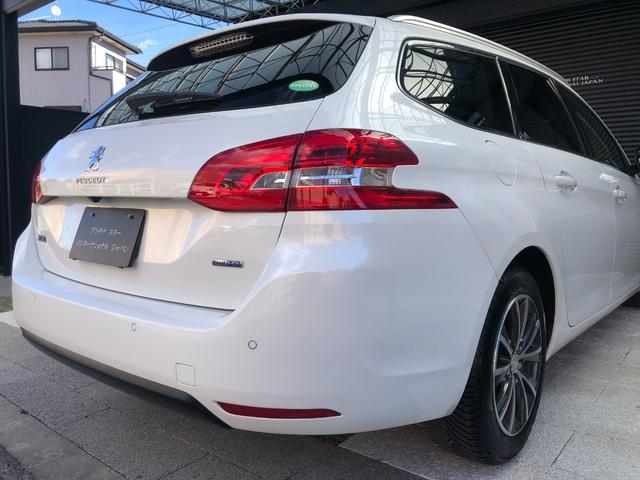 ３０８ ＳＷ　アリュール　ブルーＨＤｉ　走行４．８万・１オーナー・禁煙・カギ２本・スマートキー・記録簿７枚・取説・ＥＴＣ・Ｂカメラ・クリアランスソナー・ダブルエアコン・ＡＵＸ接続・電動パノラマルーフ・フロントフォグランプ・プライバシーガラス（64枚目）