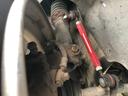 車高調でローダウン♪車高調リンクも追加装備です♪