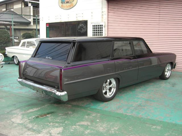 シボレーノーバ 350エンジン 4速オートマ エアコン チルトステアリング 4輪ディスクブレーキ フォード9デフ(4枚目)