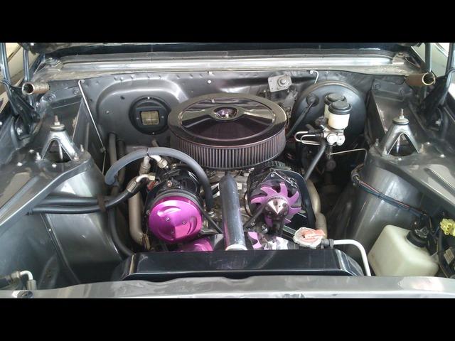 シボレーノーバ 350エンジン 4速オートマ エアコン チルトステアリング 4輪ディスクブレーキ フォード9デフ(7枚目)