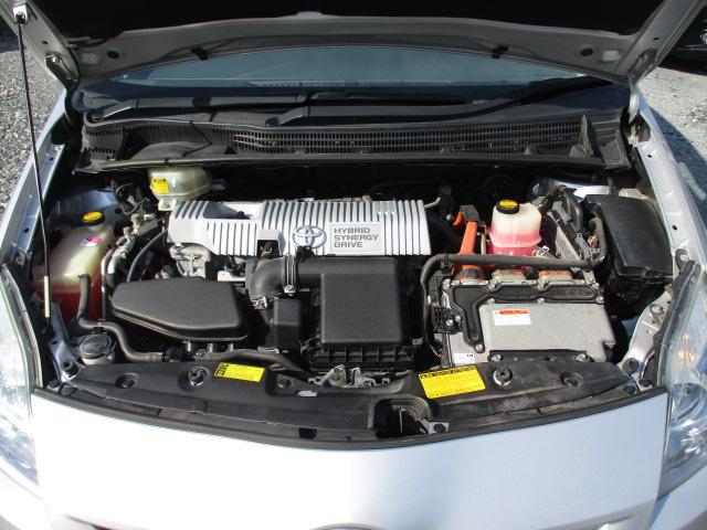 プリウス S LEDエディション 特別仕様車 SDナビ 地デジ CD バックカメラ スマートキー プッシュスタート ETC 純正15アルミ LEDライト フォグ ウインカー付きミラー オートエアコン ドアバイザー プライバシーガラス(38枚目)