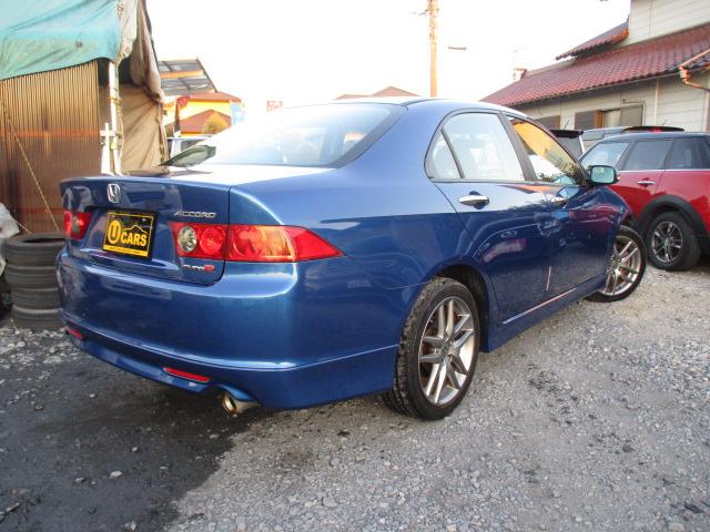 アコード ユーロR 6速MT CL7後期型 純正HDDナビ 地デジ 6速CDチェンジャー レカロシート スマートキー ETC 純正17AW HIDライト フォグランプ 修復歴無し(2枚目)