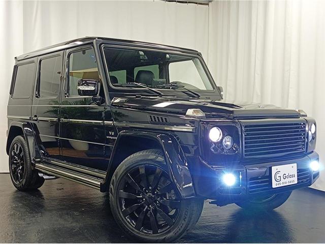 G55 AMGロング デジーノレザー BRABUSバンパー BRABUSグリル ARTデュアルヘッドライト ARTオーバーフェンダー 背面タイヤレススムージング カーボンステアリング マッキントッシュアンプ(12枚目)