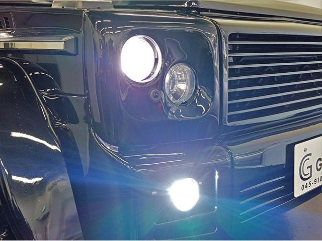 G55 AMGロング デジーノレザー BRABUSバンパー BRABUSグリル ARTデュアルヘッドライト ARTオーバーフェンダー 背面タイヤレススムージング カーボンステアリング マッキントッシュアンプ(13枚目)