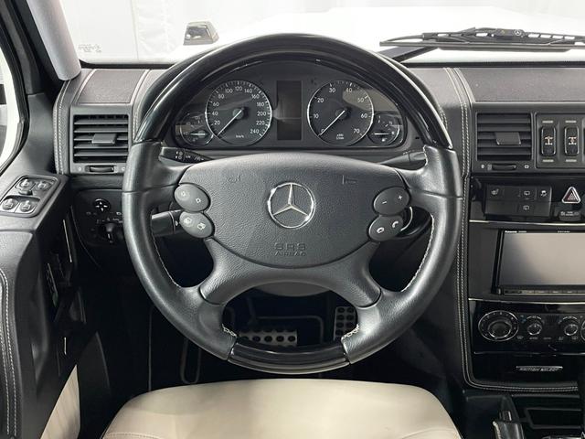 Ｇクラス Ｇ５５０　ロング　エディションセレクト　限定車　特別色デジーノミスティックホワイト２×オブシディアンブラックアクセント　デジーノホワイトレザーインテリア　ＡＭＧマフラー　Ｇ６５ＡＭＧ２０ＡＷ　インナーブラックヘッドライト　リアモニター×２（36枚目）