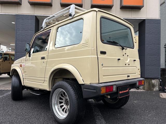 ジムニー ワイルドウインド　リフトアップ　社外オーバーフェンダー　社外フロントバンパー　社外アルミホイール　社外サイドステップ　社外フロントグリル　社外ステアリング　ステアリングダンパー（10枚目）