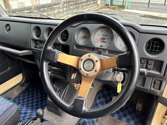 ジムニー ワイルドウインド　リフトアップ　社外オーバーフェンダー　社外フロントバンパー　社外アルミホイール　社外サイドステップ　社外フロントグリル　社外ステアリング　ステアリングダンパー（23枚目）