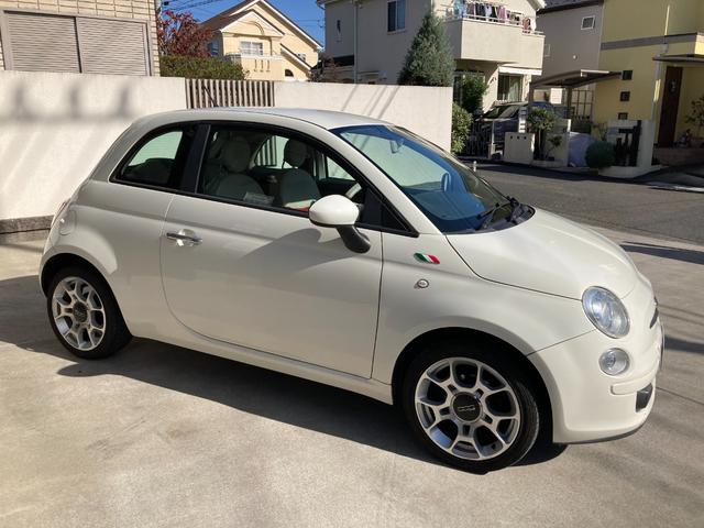 500 1.2 ポップ 禁煙車 16インチアルミホイール ETC スペアタイヤ(5枚目)