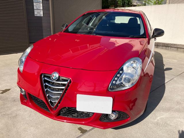 ジュリエッタ ケン オクヤマ スペチアーレ ロッサ ディーラー車 禁煙車 限定車 パドルシフト 前後センサー Bluetooth 18インチ専用ホイール ETC 取扱説明書 スペアキー スペアタイヤ(4枚目)