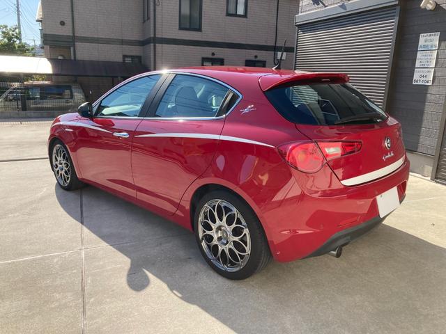 ジュリエッタ ケン オクヤマ スペチアーレ ロッサ ディーラー車 禁煙車 限定車 パドルシフト 前後センサー Bluetooth 18インチ専用ホイール ETC 取扱説明書 スペアキー スペアタイヤ(54枚目)