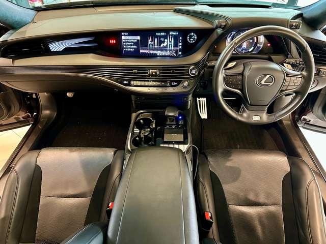 LS LS500 Fスポーツ TRDフルエアロ サンルーフ WALD22インチ リアスポイラースポーツマフラー&リアディフューザー エアロダイナミクスミラーカバー TOMSスロットルコントローラー(10枚目)