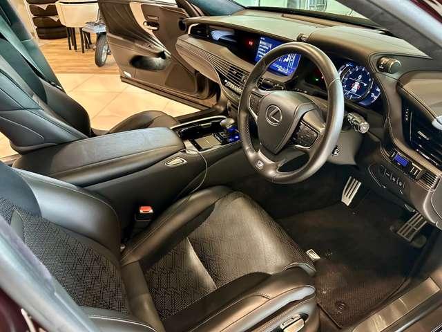 LS LS500 Fスポーツ TRDフルエアロ サンルーフ WALD22インチ リアスポイラースポーツマフラー&リアディフューザー エアロダイナミクスミラーカバー TOMSスロットルコントローラー(11枚目)