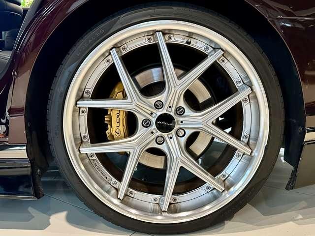 LS LS500 Fスポーツ TRDフルエアロ サンルーフ WALD22インチ リアスポイラースポーツマフラー&リアディフューザー エアロダイナミクスミラーカバー TOMSスロットルコントローラー(33枚目)