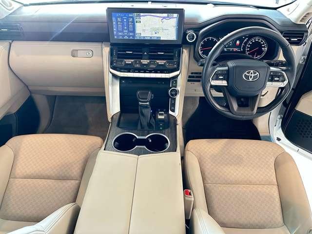 ランドクルーザー ZX 4WD モデリスタエアロ モリデスタ21インチアルミ マフラーカッター メーカーナビTV 360°カメラ リアエンターテイメント JBLプレミアムサウンド COOLボックス トヨタセーフティーセンス(13枚目)