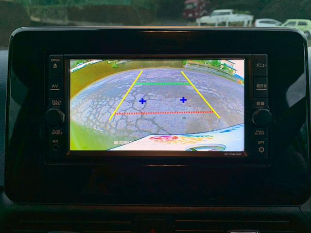 バックカメラ装着済！死角になりやすい後方もとても見やすいです☆車庫入れに自信がない方や縦列駐車が苦手な方にも、オススメな機能です！安心度もアップ！