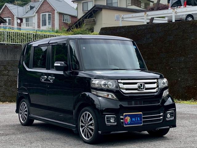 Ｎ－ＢＯＸカスタム Ｇ　ターボＳＳブラックスタイルパッケージ　ＥＴＣ　バックカメラ　両側電動スライドドア　ナビ　ＴＶ　オートクルーズコントロール　衝突被害軽減システム　オートライト　ＨＩＤ　スマートキー　アイドリングストップ　電動格納ミラー　ベンチシート　ＣＶＴ（12枚目）