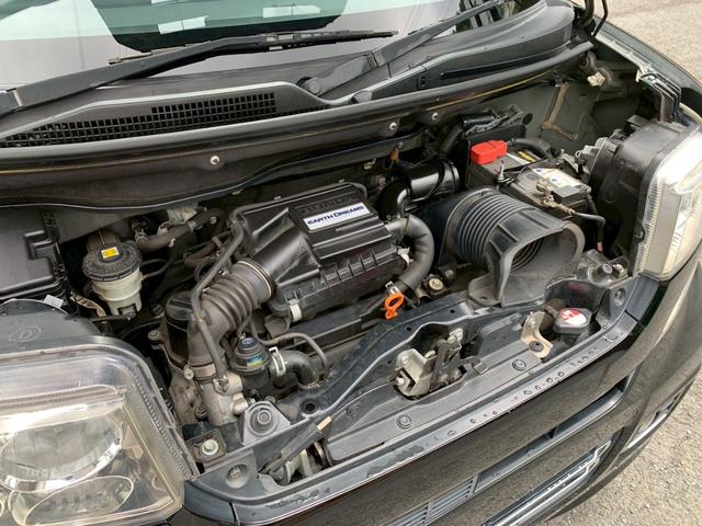 Ｎ－ＢＯＸカスタム Ｇ　ターボＳＳブラックスタイルパッケージ　ＥＴＣ　バックカメラ　両側電動スライドドア　ナビ　ＴＶ　オートクルーズコントロール　衝突被害軽減システム　オートライト　ＨＩＤ　スマートキー　アイドリングストップ　電動格納ミラー　ベンチシート　ＣＶＴ（19枚目）