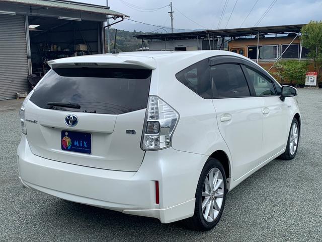 プリウスアルファ Ｓツーリングセレクション　ＥＴＣ　バックカメラ　ナビ　ＴＶ　アルミホイール　オートライト　ヘッドライトウォッシャー　スマートキー　電動格納ミラー　ＣＶＴ　盗難防止システム　衝突安全ボディ　ＡＢＳ　ＣＤ　ＵＳＢ　エアコン（15枚目）