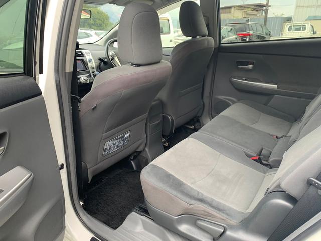 プリウスアルファ Ｓツーリングセレクション　ＥＴＣ　バックカメラ　ナビ　ＴＶ　アルミホイール　オートライト　ヘッドライトウォッシャー　スマートキー　電動格納ミラー　ＣＶＴ　盗難防止システム　衝突安全ボディ　ＡＢＳ　ＣＤ　ＵＳＢ　エアコン（37枚目）