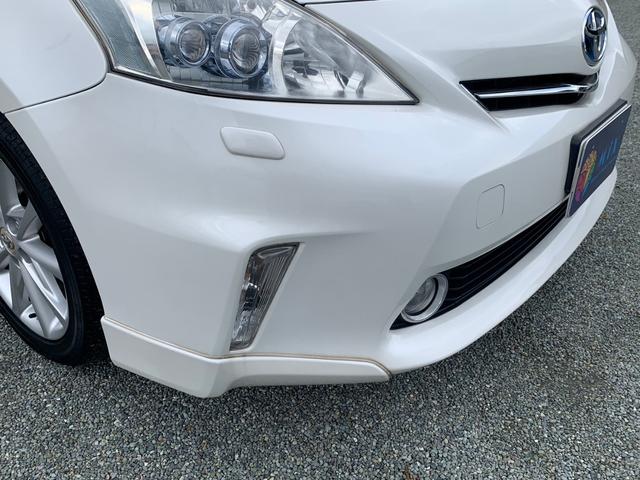 プリウスアルファ Ｓツーリングセレクション　ＥＴＣ　バックカメラ　ナビ　ＴＶ　アルミホイール　オートライト　ヘッドライトウォッシャー　スマートキー　電動格納ミラー　ＣＶＴ　盗難防止システム　衝突安全ボディ　ＡＢＳ　ＣＤ　ＵＳＢ　エアコン（50枚目）