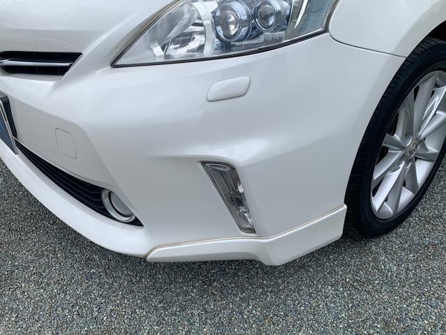 プリウスアルファ Ｓツーリングセレクション　ＥＴＣ　バックカメラ　ナビ　ＴＶ　アルミホイール　オートライト　ヘッドライトウォッシャー　スマートキー　電動格納ミラー　ＣＶＴ　盗難防止システム　衝突安全ボディ　ＡＢＳ　ＣＤ　ＵＳＢ　エアコン（51枚目）