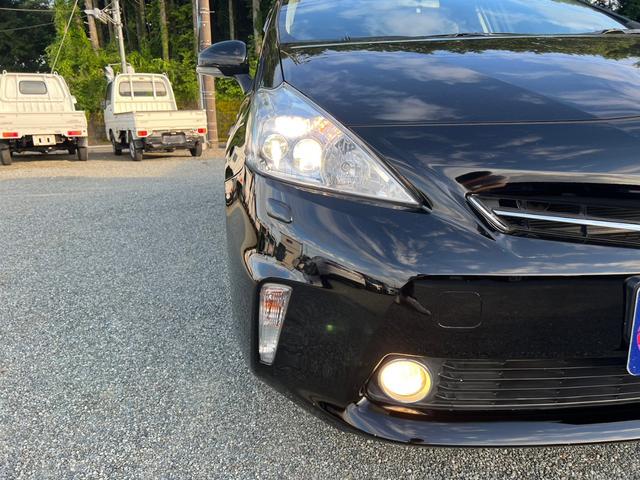 プリウスアルファ Ｓ　バックカメラ　ナビ　ＴＶ　アルミホイール　オートライト　ヘッドライトウォッシャー　スマートキー　電動格納ミラー　ＣＶＴ　盗難防止システム　衝突安全ボディ　ＡＢＳ　エアコン　パワーステアリング（24枚目）