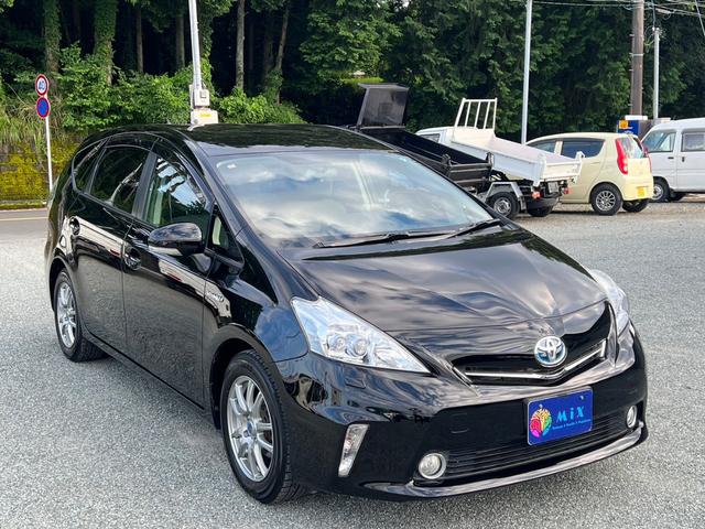 プリウスアルファ Ｓ　バックカメラ　ナビ　ＴＶ　アルミホイール　オートライト　ヘッドライトウォッシャー　スマートキー　電動格納ミラー　ＣＶＴ　盗難防止システム　衝突安全ボディ　ＡＢＳ　エアコン　パワーステアリング（58枚目）