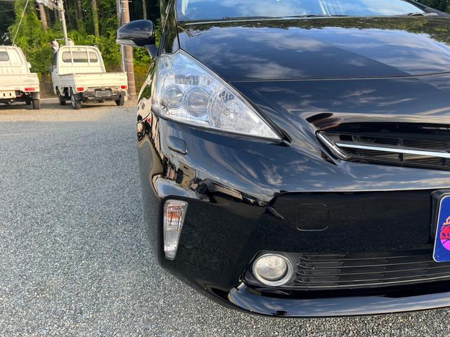 プリウスアルファ Ｓ　バックカメラ　ナビ　ＴＶ　アルミホイール　オートライト　ヘッドライトウォッシャー　スマートキー　電動格納ミラー　ＣＶＴ　盗難防止システム　衝突安全ボディ　ＡＢＳ　エアコン　パワーステアリング（62枚目）