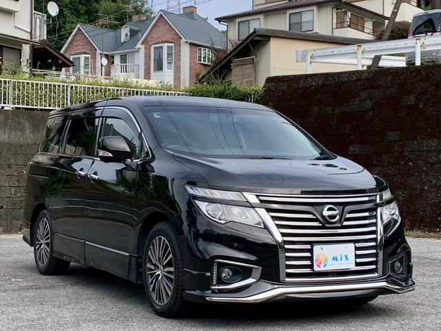 エルグランド ２５０ハイウェイスター　ドライブレコーダー　全周囲カメラ　ナビ　ＴＶ　クリアランスソナー　オートクルーズコントロール　両側電動スライドドア　オートライト　ＬＥＤヘッドランプ　サンルーフ　スマートキー　電動格納ミラー（15枚目）