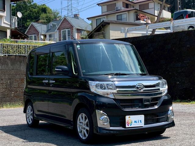 タント カスタムX SAII 両側スライド・片側電動 ナビ TV 衝突被害軽減システム オートライト LEDヘッドランプ スマートキー アイドリングストップ 電動格納ミラー ベンチシート CVT 盗難防止システム ABS ESC(15枚目)