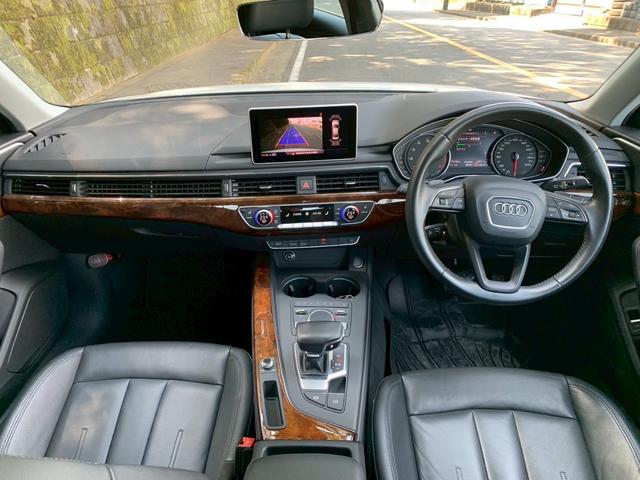 Ａ４ ２．０ＴＦＳＩ　ＥＴＣ　クリアランスソナー　オートクルーズコントロール　バックカメラ　ナビ　ＴＶ　アルミホイール　オートライト　ＨＩＤ　ＡＴ　シートヒーター　スマートキー　アイドリングストップ　電動格納ミラー（2枚目）