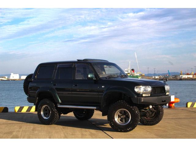 ランドクルーザー80 VXリミテッド 5人乗り 1ナンバー デフロック ムーンルーフ アクセサリーメーター リアエアコン FOXショック(2枚目)