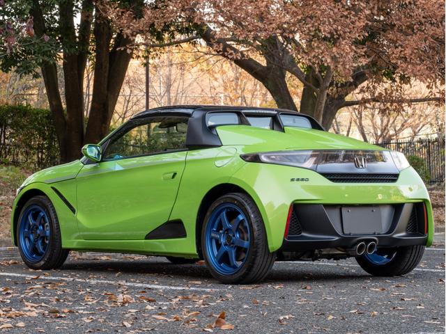 Ｓ６６０ α　純正オプションアドバンスドルームミラー　　ワンオーナー　無限マフラー　ＲＡＹＳ／ＴＥ３７　無限ステアリング　無限ハードトップ　無限ミラー（9枚目）