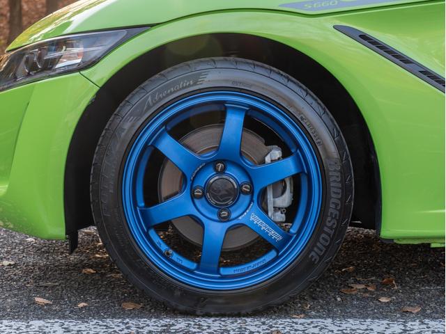 Ｓ６６０ α　純正オプションアドバンスドルームミラー　　ワンオーナー　無限マフラー　ＲＡＹＳ／ＴＥ３７　無限ステアリング　無限ハードトップ　無限ミラー（15枚目）