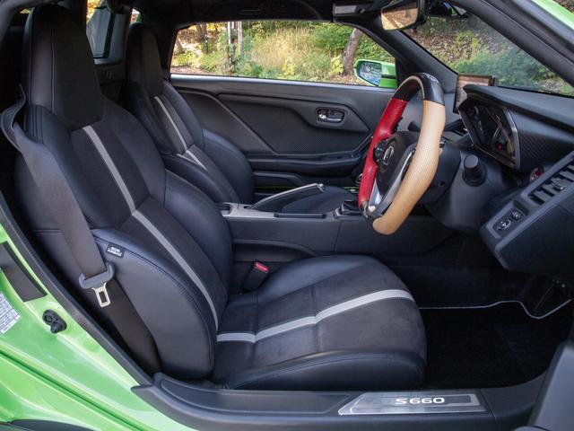 Ｓ６６０ α　純正オプションアドバンスドルームミラー　　ワンオーナー　無限マフラー　ＲＡＹＳ／ＴＥ３７　無限ステアリング　無限ハードトップ　無限ミラー（28枚目）