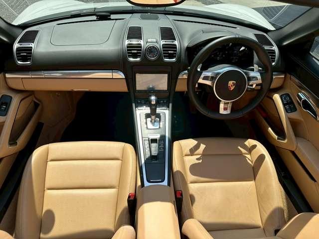 ボクスター ボクスターGTS PDK 1オーナー スポクロ PDLS ベージュレザー スポエグ スポーツデザインステアリング シートヒーター パワーシート(8枚目)