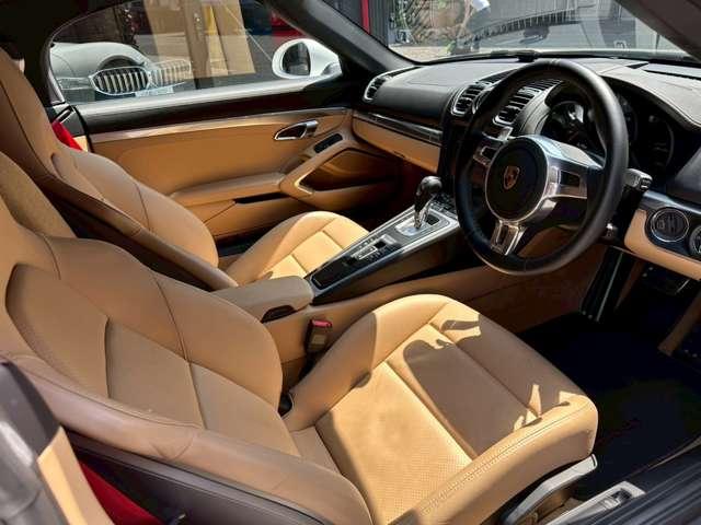 ボクスター ボクスターGTS PDK 1オーナー スポクロ PDLS ベージュレザー スポエグ スポーツデザインステアリング シートヒーター パワーシート(11枚目)