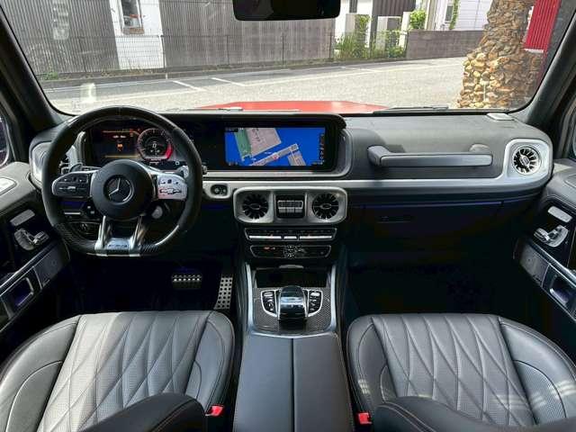 Gクラス G63 マグノヒーローエディション WD 限定車 manufakturプログラムプラス ドライカーボンフェンダー カーボンインテリアPKG カーボンステアリング(3枚目)