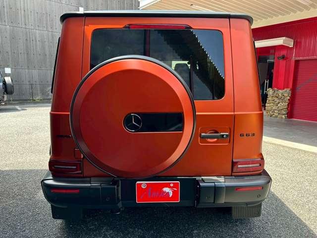 Gクラス G63 マグノヒーローエディション WD 限定車 manufakturプログラムプラス ドライカーボンフェンダー カーボンインテリアPKG カーボンステアリング(6枚目)