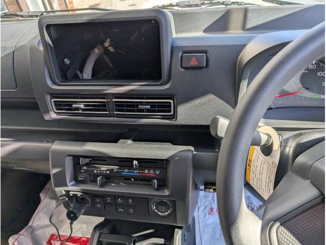 ハイゼットトラック ジャンボエクストラ トラキャン ETC エアコン プッシュスタート スペアキー ドライブレコーダー ミラー型 carplay/Android auto対応 キャンピングカー(9枚目)